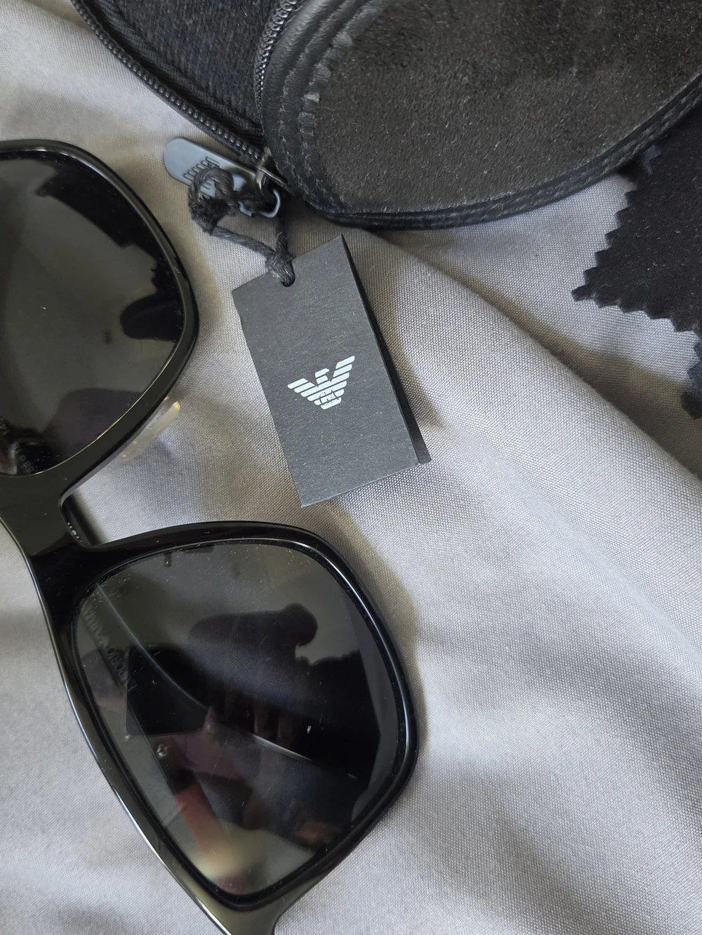 Emporio Armani Black Sunglasses EA 4161F 5017/87 | 58-18-145